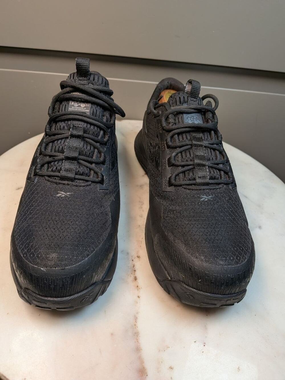 Reebok Nano X1 TR Adventure Work Safety Shoes Womens 9.5 Triple Black RB380